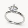 Solitario Nara 1 ct en platino 950 con diamante de laboratorio certificado por IGI