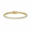 Pulsera Tennis Esencial 7 ct en oro amarillo con diamantes de laboratorio