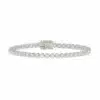 Pulsera Tennis Luz 3 ct en oro blanco con diamantes de laboratorio