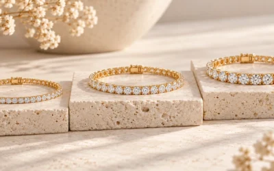 Pulsera tennis 3 ct, 5 ct o 7 ct: qué quilataje elegir